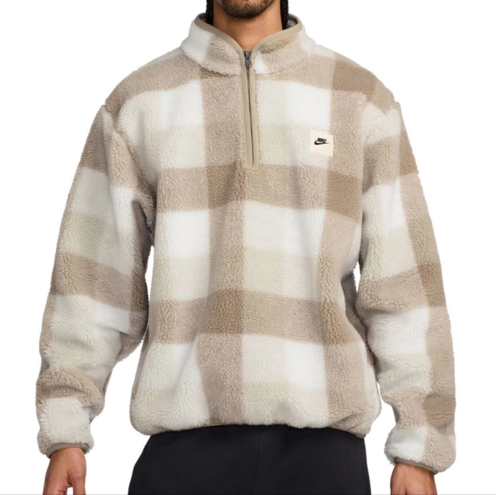 Nike Men's Nike Club Therma-FIT Winterized 1/4 Zip Pullover